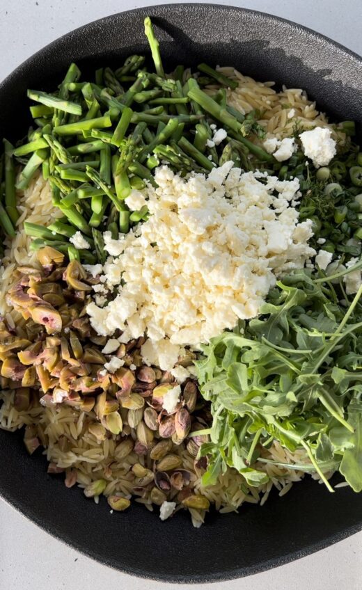 Spring Green Orzo Salad