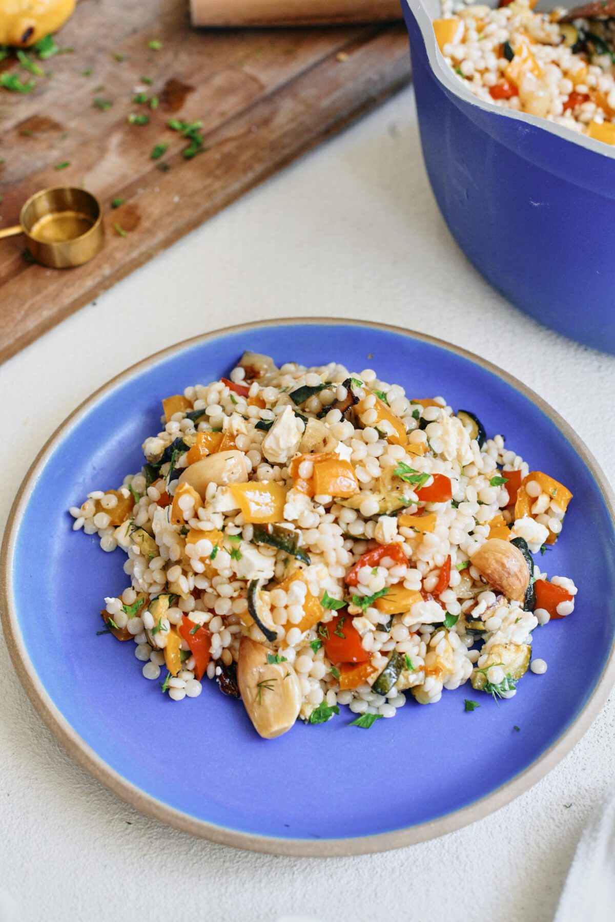 mediterranean-pearl-couscous-salad-britacooks