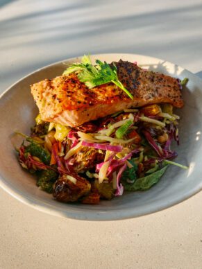 summer salmon salad