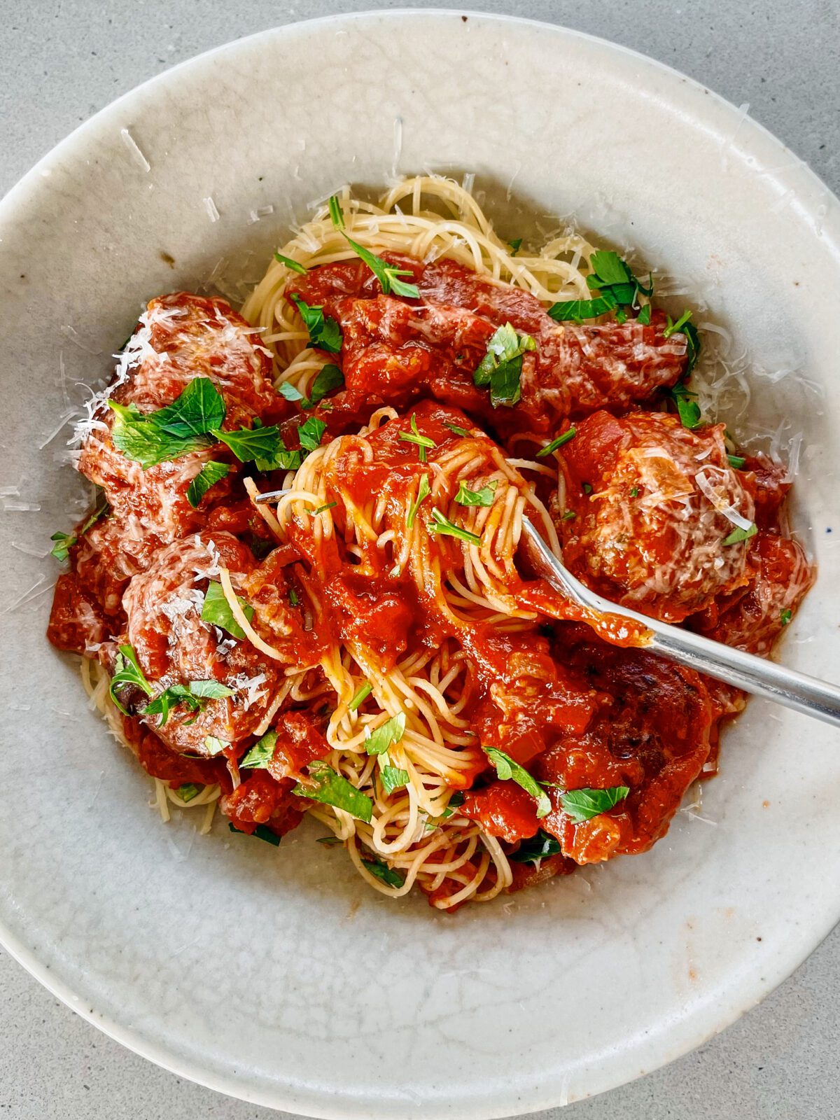 Spaghetti & Meatballs