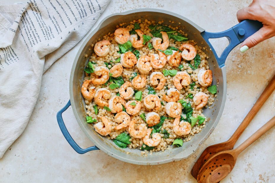 One Pan Shrimp Scampi