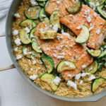mediterranean salmon one pan