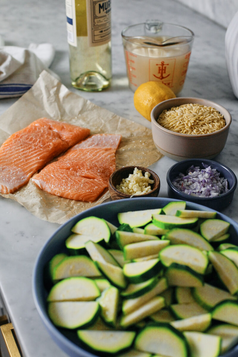 Mediterranean Salmon One Pan – britacooks