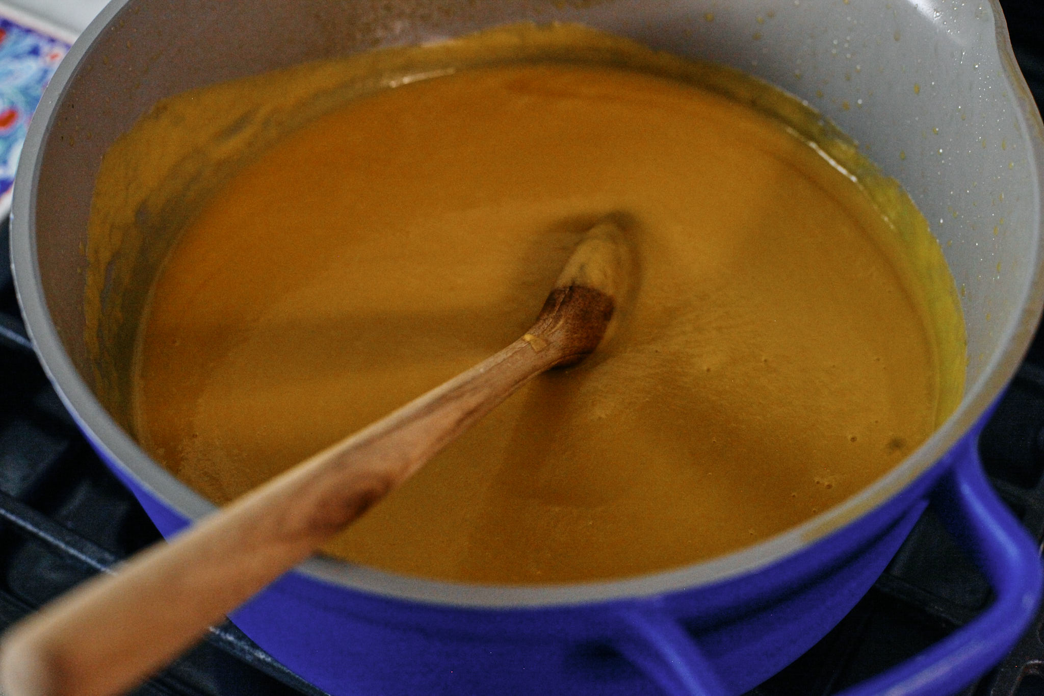 blended butternut squash soup