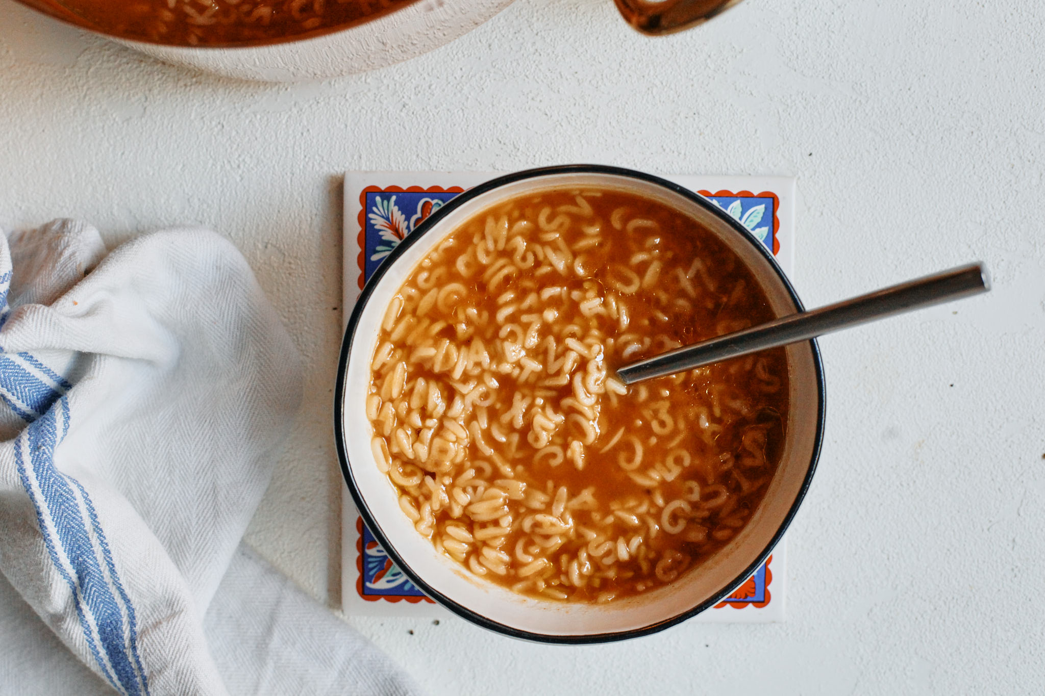 hidden vegetable alphabet soup