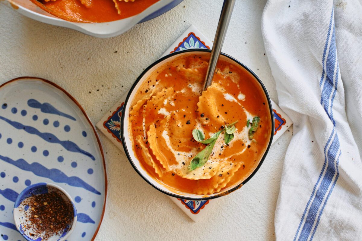 Creamy Tuscan Tortellini Soup – britacooks