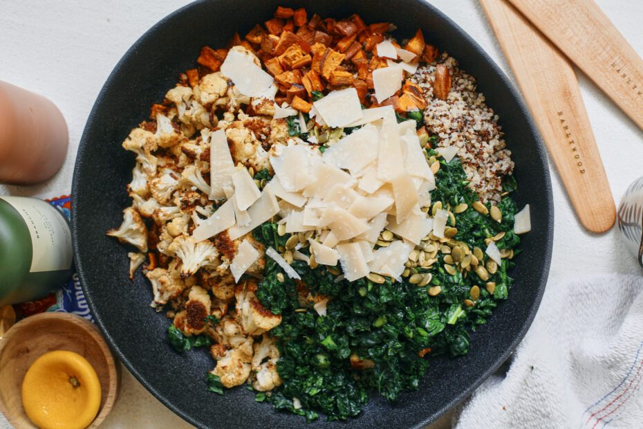 harvest quinoa grain bowl