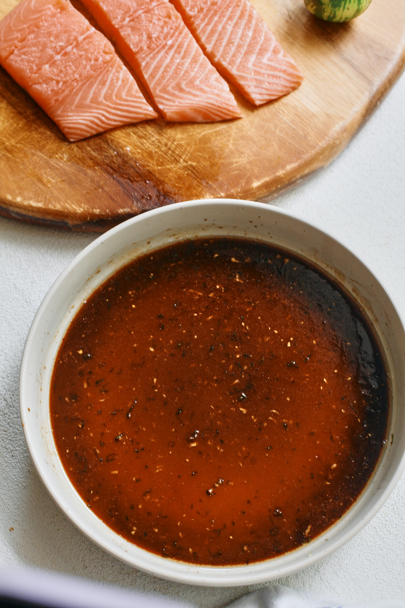 marinade for the salmon