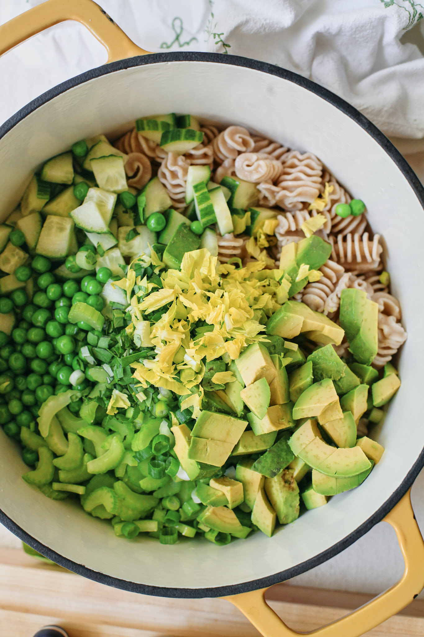 green goddess pasta salad