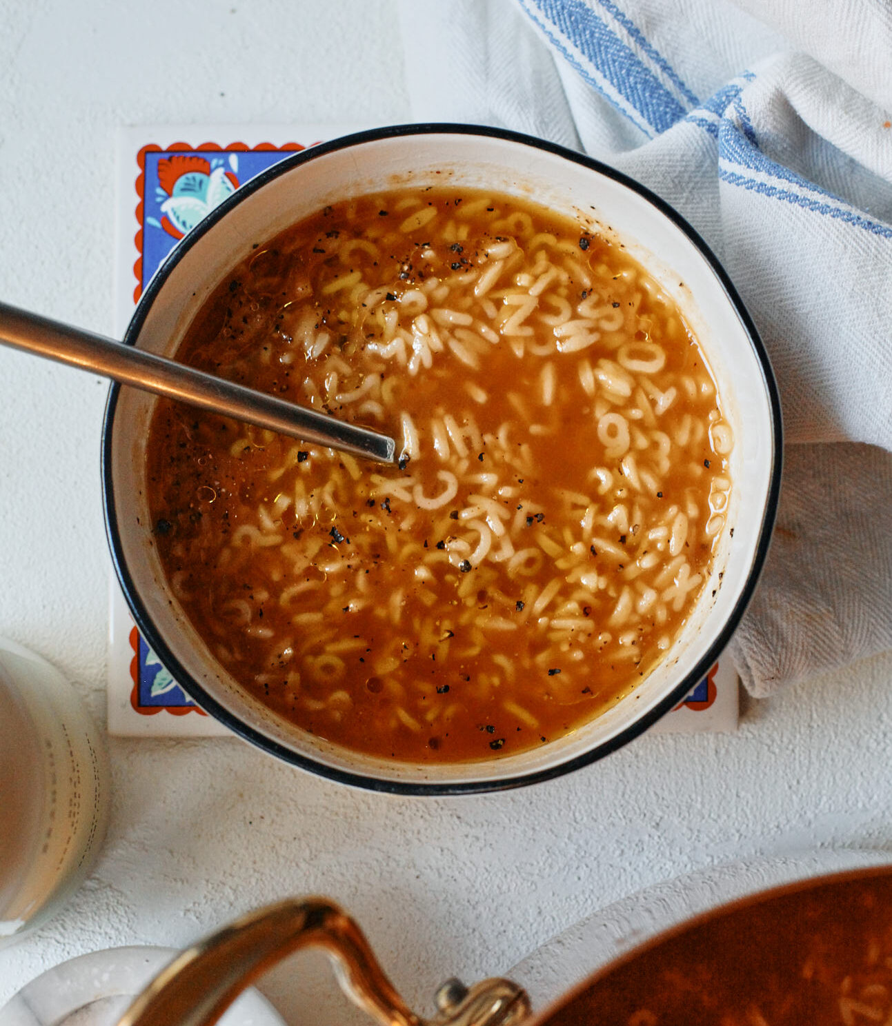 hidden vegetable alphabet soup