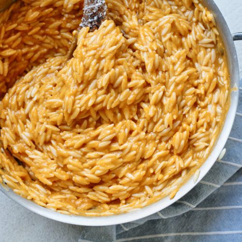 creamy one pot butternut orzo