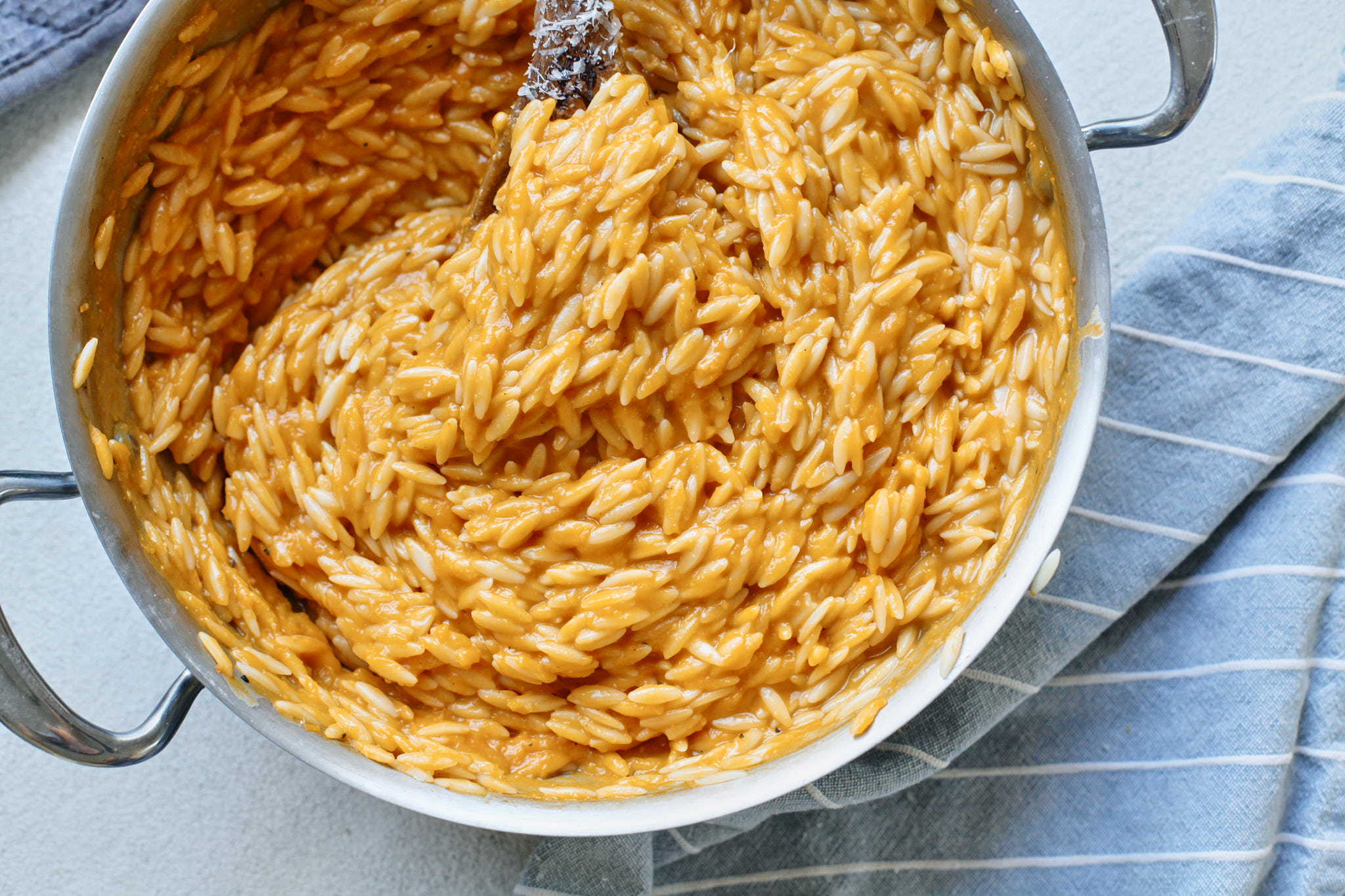 creamy one pot butternut orzo