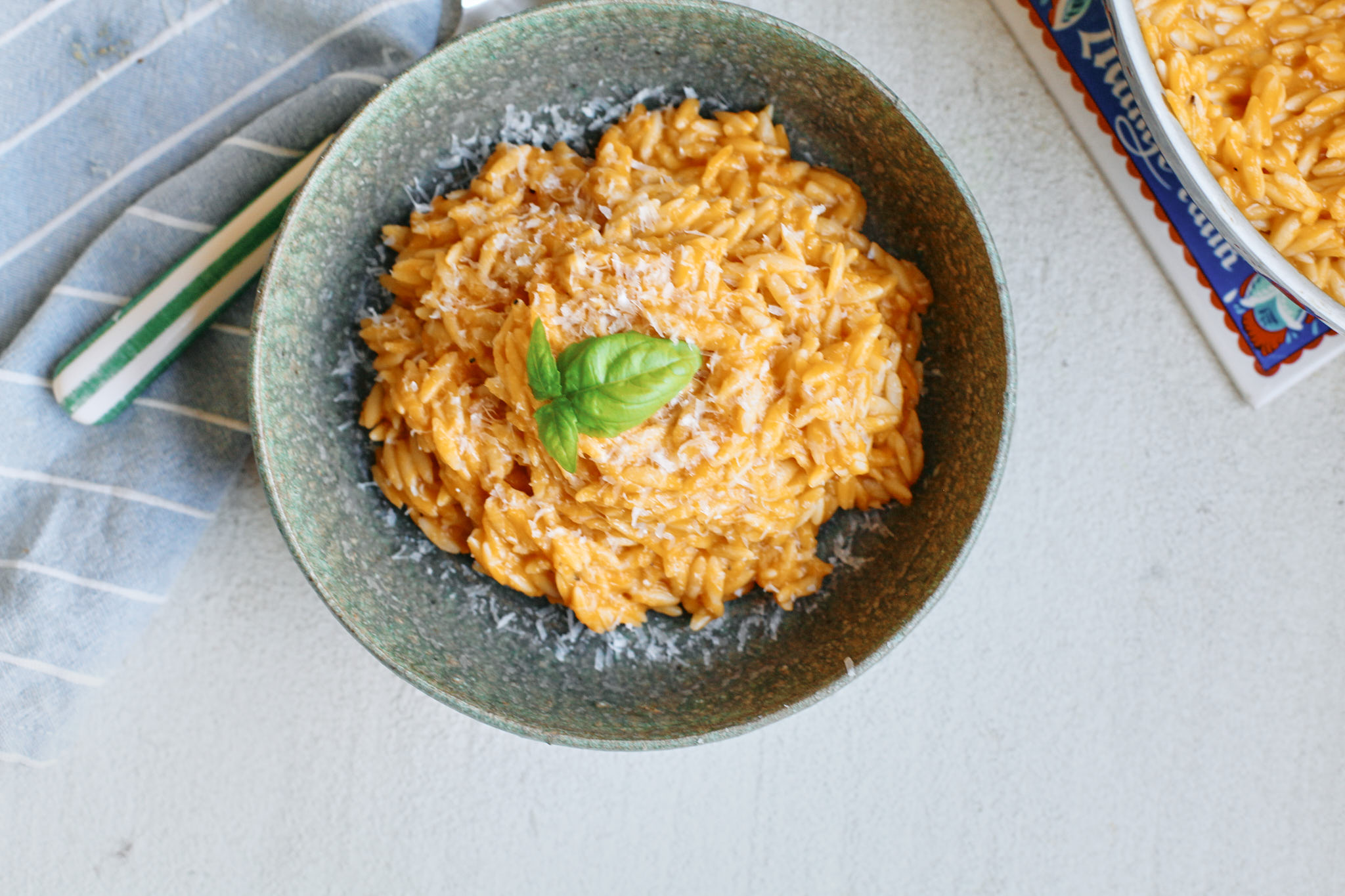 creamy one pot butternut orzo