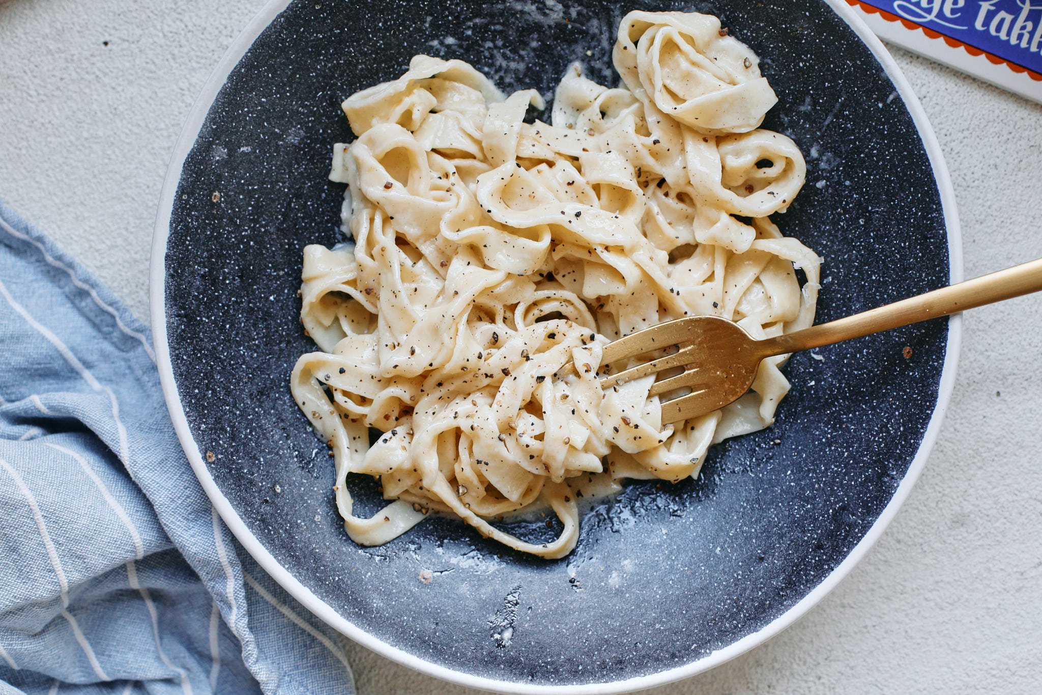 single serve pasta alfredo