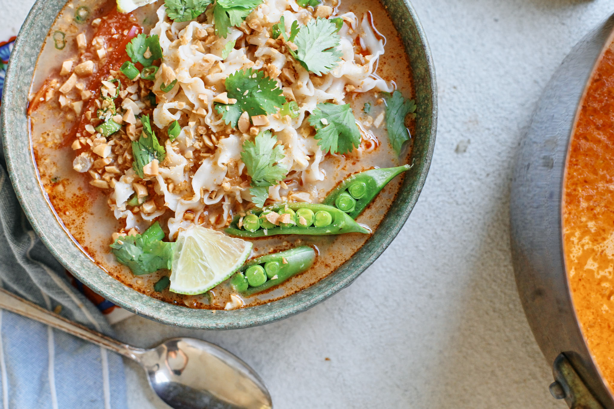 coconut curry ramen soup