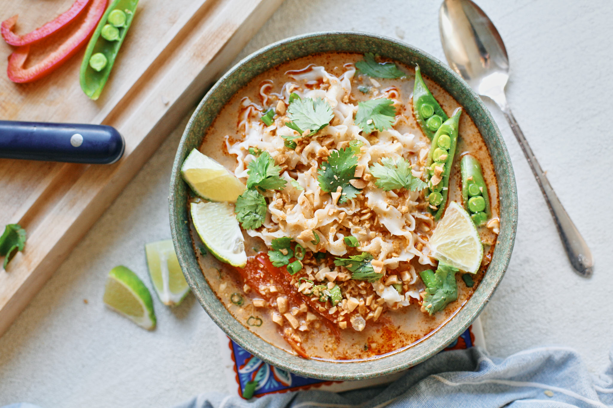 coconut curry ramen soup