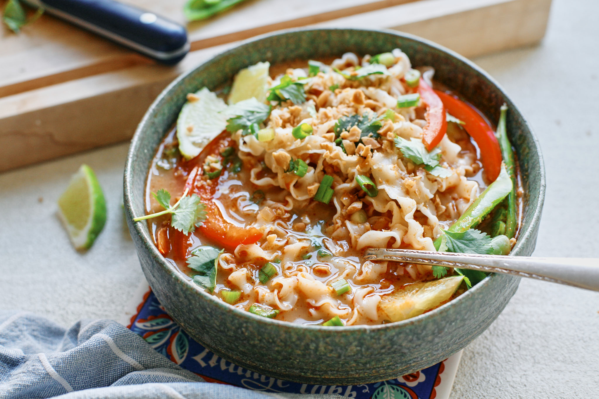 coconut curry ramen soup