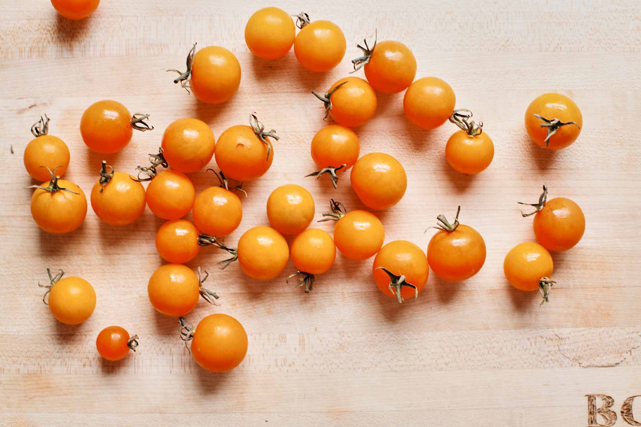 golden cherry tomatoes