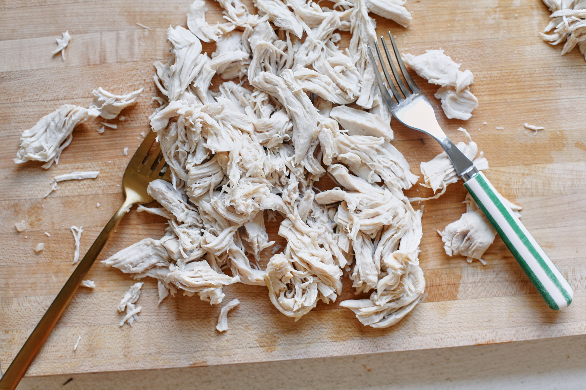 shredded chicken