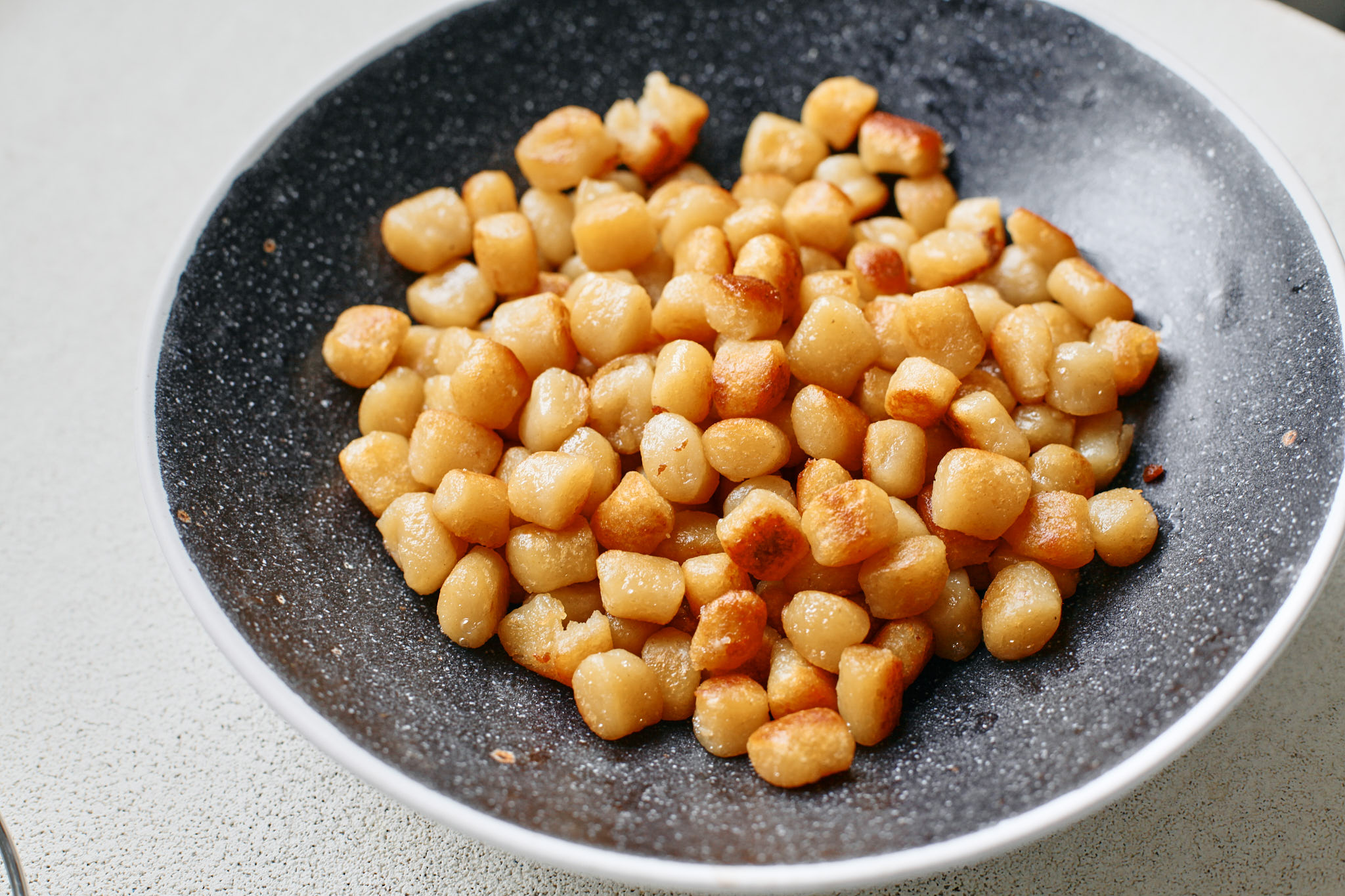 crispy buttery gnocchi