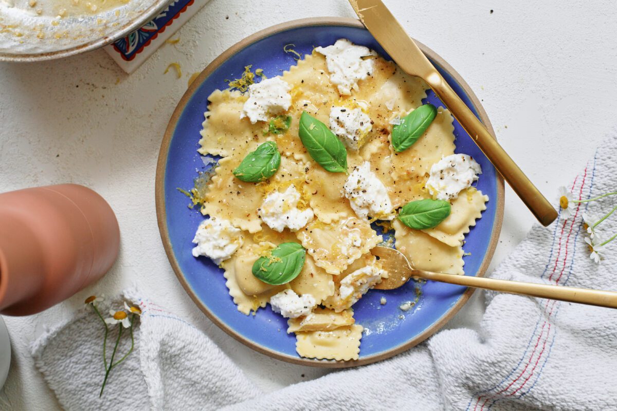 Burrata & Lemon Ravioli – britacooks