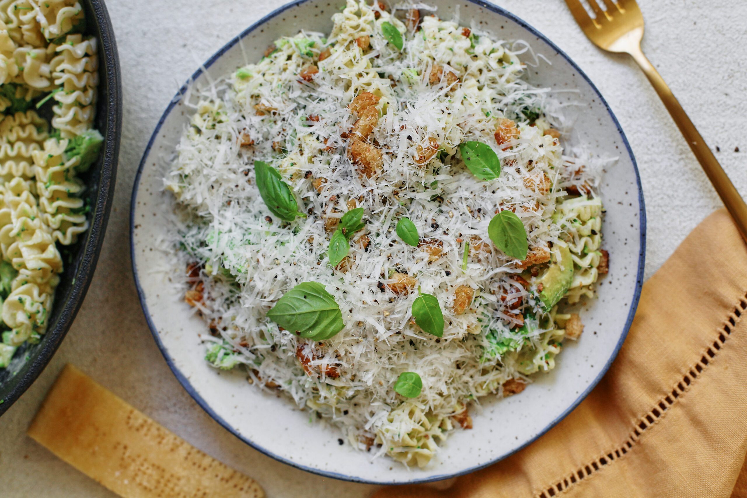 Broccoli Caesar Pasta Salad 11 broccoli caesar pasta salad
