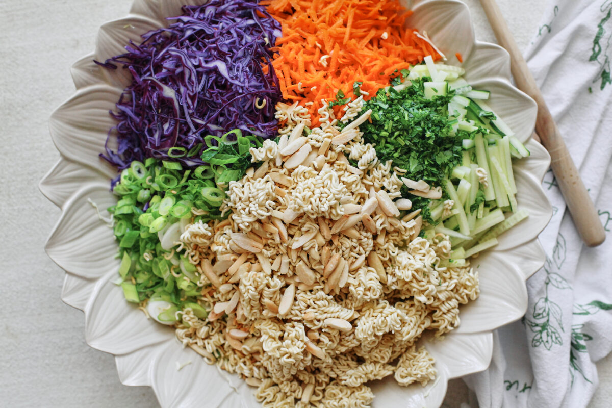 Crunchy Ramen Noodle Salad